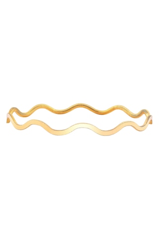 Agakulche Ajda Zig-zag 10 Gr 22 Ayar Bilezik