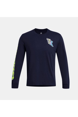 Erkek Ua Launch Uzun Kollu 1384195-100 Lacivert