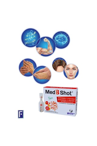 Med B Shot Kompleks B12 Metilkobalamin L-karnitin 10 Flakon