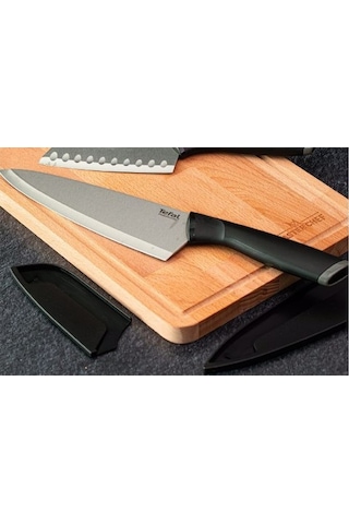 Tefal Knıfe Comfort Zone Comfort Zone Şef Bıçağı 20 CM. Siyah
