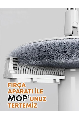 Büro Ev Ofis Hijyeni İçin Kirli Temiz Su Ayıran Kolay Mop