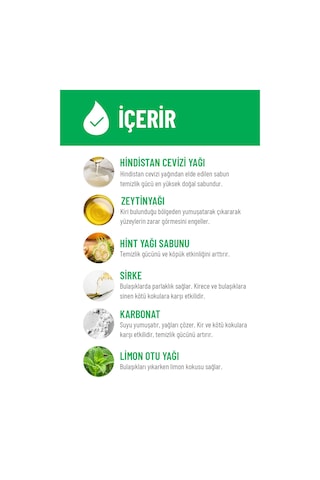 Siveno %100 Doğal Bulaşık Sabunu Bitkisel Elde Bulaşık Sabunu Nemlendirici Vegan 500 ML