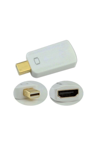 Mini Displayport Hdmi Thunderbolt to HDMI - Apple Uyumlu MacBook TV LCD