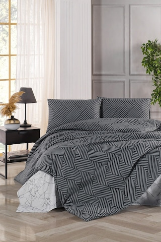 Tabu Home Ütopia Çizgili Tek Kişilik Nevresim Takımı