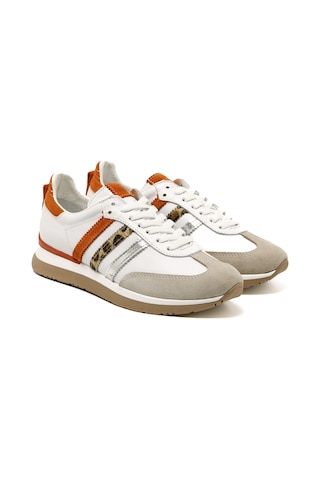 Sneaker Günlük Kadın Mar-25y-192-910 John May Worzum Worzum Beyaz - Turuncu
