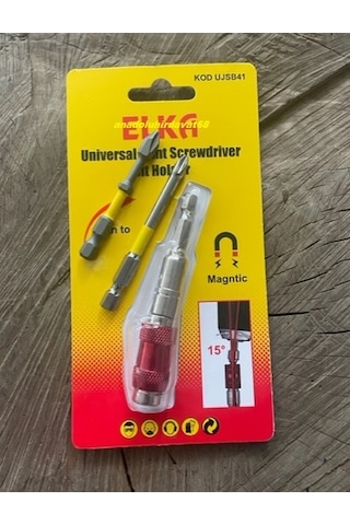 Elka Manyetik Bits Uzatma Ucu 90mm Bükülebilir Vida Uzatma Set Ph2 Matkap Ucu