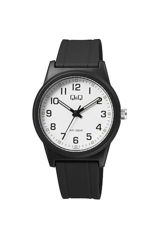 Q&q Vr35j028y Erkek Kol Saati Altın - Siyah