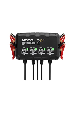 Noco Genıus2x4 6v/12v 40a Çoklu/4'lü Akıllı Akü Şarj Ve Akü Bakım/desülfatör