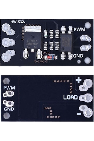 Lr7843 Mosfet Sürücü Modül Optokuplör Izolasyon 30v 110a 140w Pwm Hız Kontrol Motor Selenoid Valf