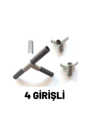 Beyazpazar Bez Dolap Bağlantı Ve Kurulum Aparatı 10 Ad. P1 + 10 Ad. P2 Toplam 20 Adet Aparat Gri