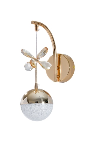 Ey-El Tasarım Şık Mordern Led Aplik A+++ Gold