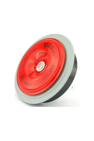 Kalın Low Didit Korna 12v Unıversal Kırmızı