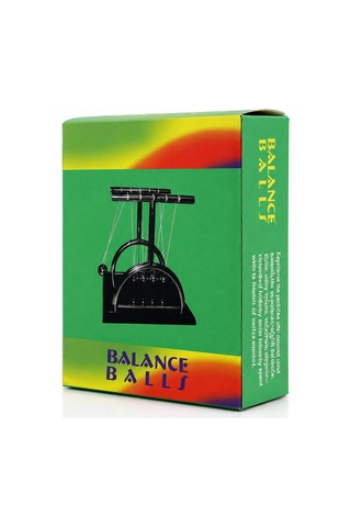 Balance Balls Orta Newton - Metal Denge Topları Masa Üstü 5705