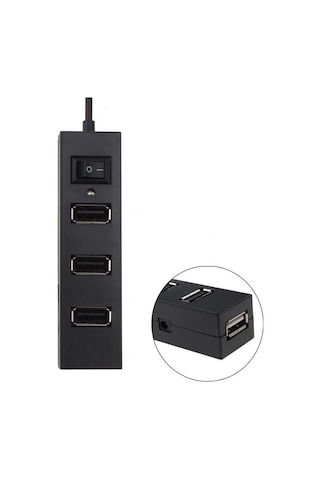 Lunatic 6248 4 Port Usb 2.0 Hub Usb Çoğaltıcı Usb Çoklayıcı Anahtarlı Switch