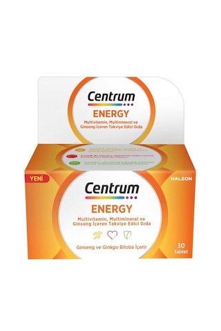 Centrum Energy 30 Kapsül