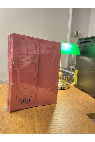 Sert Kırtasiye Yarım Kapak Dosya Pembe 50li Pk