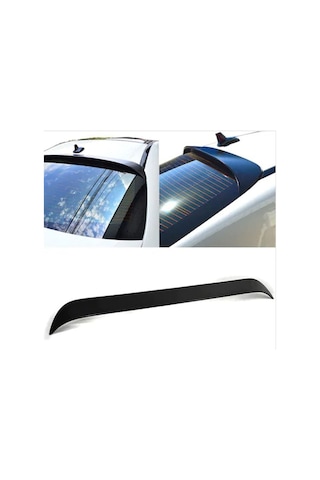 Mercedes W117 Uyumlu Yedek Parça Cla Cam Üstü Spoiler Boyasız Fib