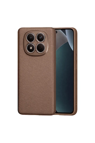Uryport Xiaomi Redmi Note 15 Pro 5g Thermax Silikon Kılıf - Kahverengi