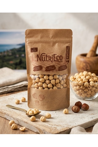 Nutrieco Özel Seçim 1.sınıf Çifte Kavrulmuş Fındık Yeni Mahsul 1000gr 1 KG