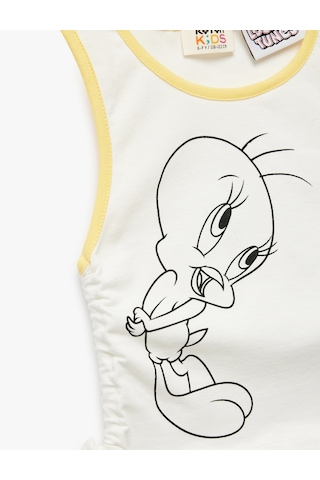 Koton Crop Tank Top Ekru 5skg30129ak Ekru
