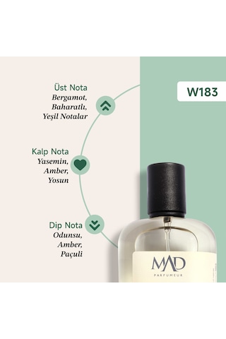 Mad W183 Selective Erkek Parfüm EDP 50 ML