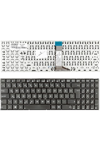 Asus Uyumlu X554Lj. P551Ca. X555L. X555Ln Notebook Klavye Siyah Tr