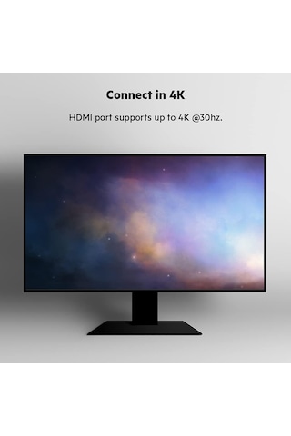 Belkin 7'si 1 Arada Çok Bağlantı Noktalı Usb C Hub 4k Hdmi, Usb-