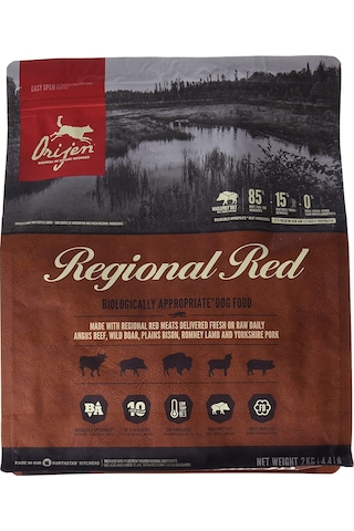 Orijen Regional Red Kırmızı Etli Tahılsız Yetişkin Köpek Maması 2 KG