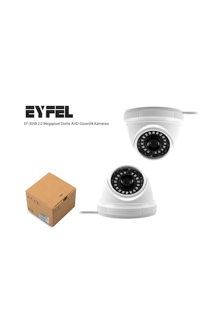 Eyfel Ef-305B 2Mp Ahd Dome 3.6Mm Plastik Kasa Güvenlik Kamerası Eyfel Ef-305B 2Mp Ahd Dome 3.6Mm Plastik Kasa Güvenlik Kamerası