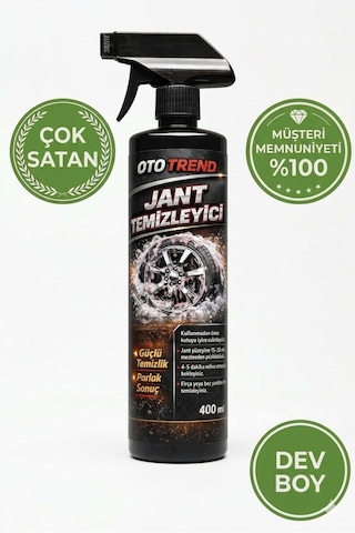 Ototrend Oto Trend Motor Ve Jant Temizleyici Sprey 400 Ml Güçlü Temizlik, Parlak Sonuç, Oto Bakım Ürünü