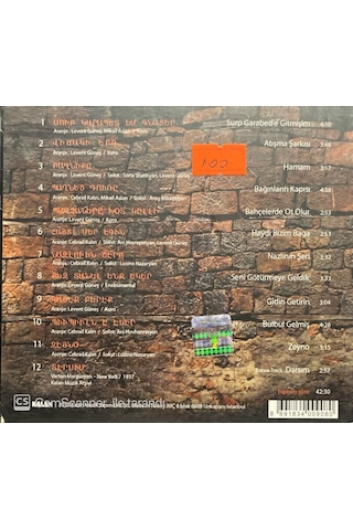 Plak Değildir Cd Dir Cd Petag Dersim Ermeni Halk Şarkıları Cd