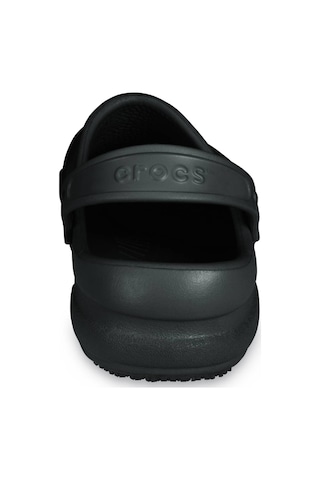 Crocs Bistro Work Clog Erkek Deliksiz Sabo Terlik Black Black Siyah