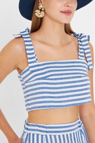 Armonika Kadın Mavi Büstiyer Etek İkili Takım Arm-25y001092 Pembe