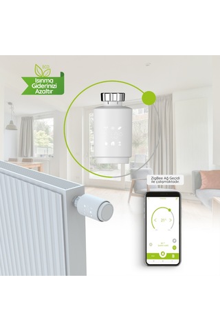 Bilicra S-Warm Akıllı Termostatik Radyatör Vanası