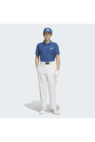Adidas Jacquard Erkek Mavi Polo Tişört Jz4360