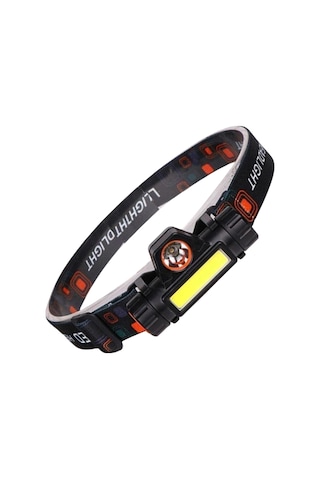 Büro Ev Ofis İş Güvenliği İçin Işıldaklı T6 Cree Led Işıklı Kafa Lambası Gri