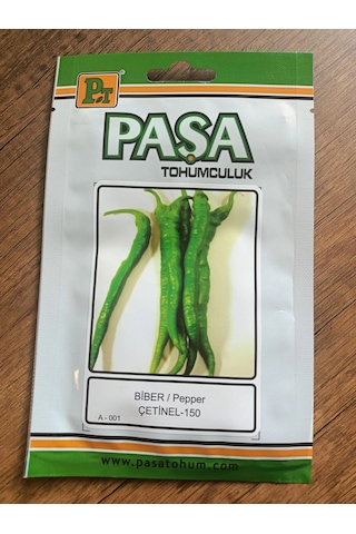Paşa Tohumculuk Biber Tohumu Çetinel 5 Gr