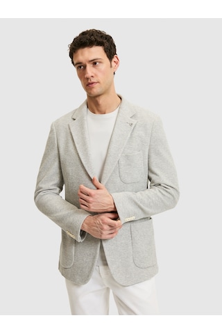 Cacharel Gri Slim Fit Spor Ceket