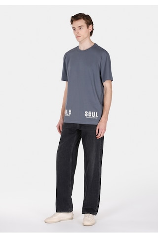 Colin's Colins Comfort Fit Yuvarlak Yaka Düz Erkek Gri Kısa Kol Tişört Cl1072993 Cl1072993 Q1.v1 Gra Gri