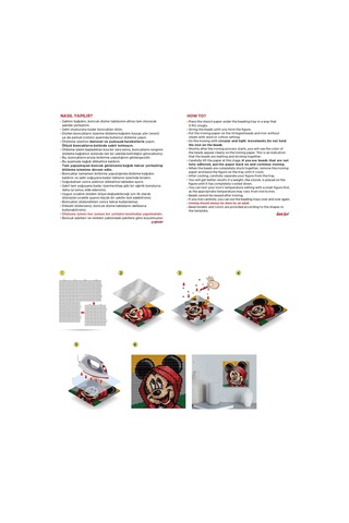 Disney Mickey Mouse Yetişkin Boncuk Aktivite Seti-pixel Pixel Ppa100-03