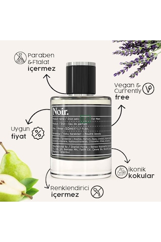 Noir E4 Erkek Parfüm EDP 50 ML
