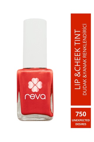 Kırmızı Dudak & Yanak Renklendiricisi-lip & Cheek Tint Unexpected Desires No:750 10 Ml Kırmızı