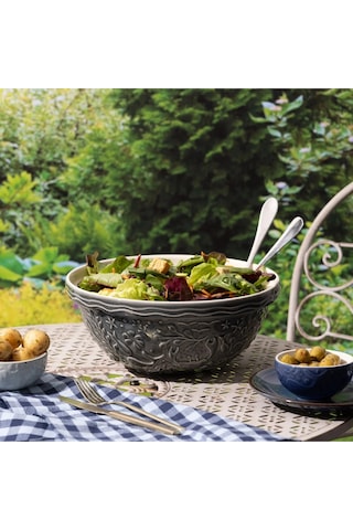 Mason Cash Nautical Mixing Bowl 26cm Gri Karıştırma Kasesi