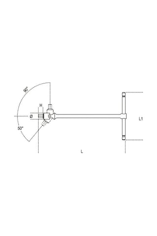 Beta 953 5mm. Mafsallı "t" Kollu Allen Anahtar