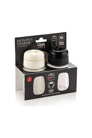 Qlux Star Tuzluk & Karabiberlik Set - 100 Ml Renkli