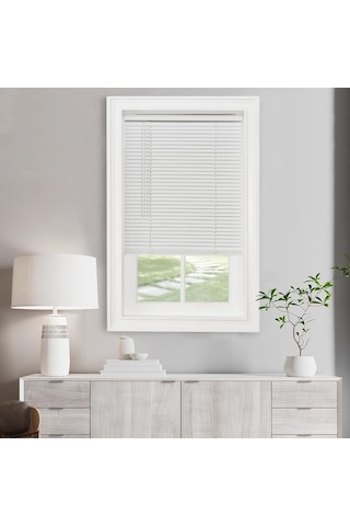 Lexroo Akülü Işık Filtreleme Mini Stor Perde - 18 İnç Genişlik, 100 Cm Uzunluk, 2,5 Cm Çıta Boyutu Çok Renkli