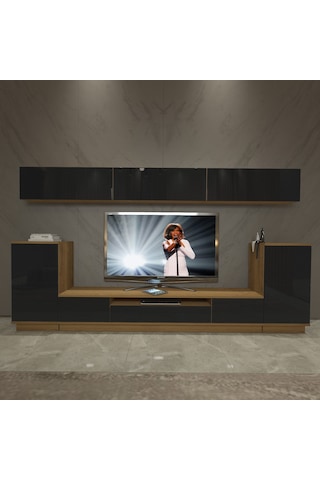 Decoraktiv Trendstyle 9s Mdf Tv Ünitesi Tv Sehpası Pera - Siyah