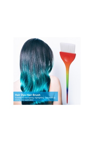 Geeroyoo Saç Boyama Fırçası - Esnek Kıllar, Kök Dokunuşu Ve Renkli Saçlar İçin Mükemmel Dıy Aracı
