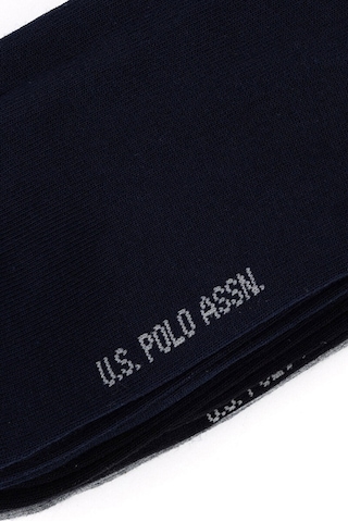 U.S. Polo Assn. U.s. Polo Assn. Erkek 5'li Çorap A081sz013-p01-galı-sk-23-vr086 Gri Melanj