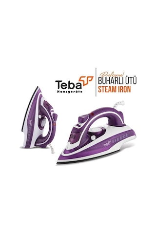 Teba TH-220EU Steam Iron 2200 W Seramik Tabanlı Buharlı Ütü